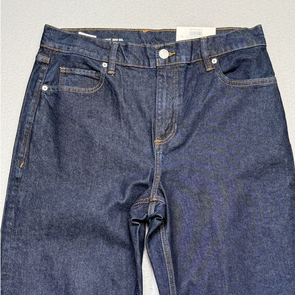 Mode of One Men's Straight-Fit Jeans, Roosevelt blue 33x30 $70 - Picture 5 of 11